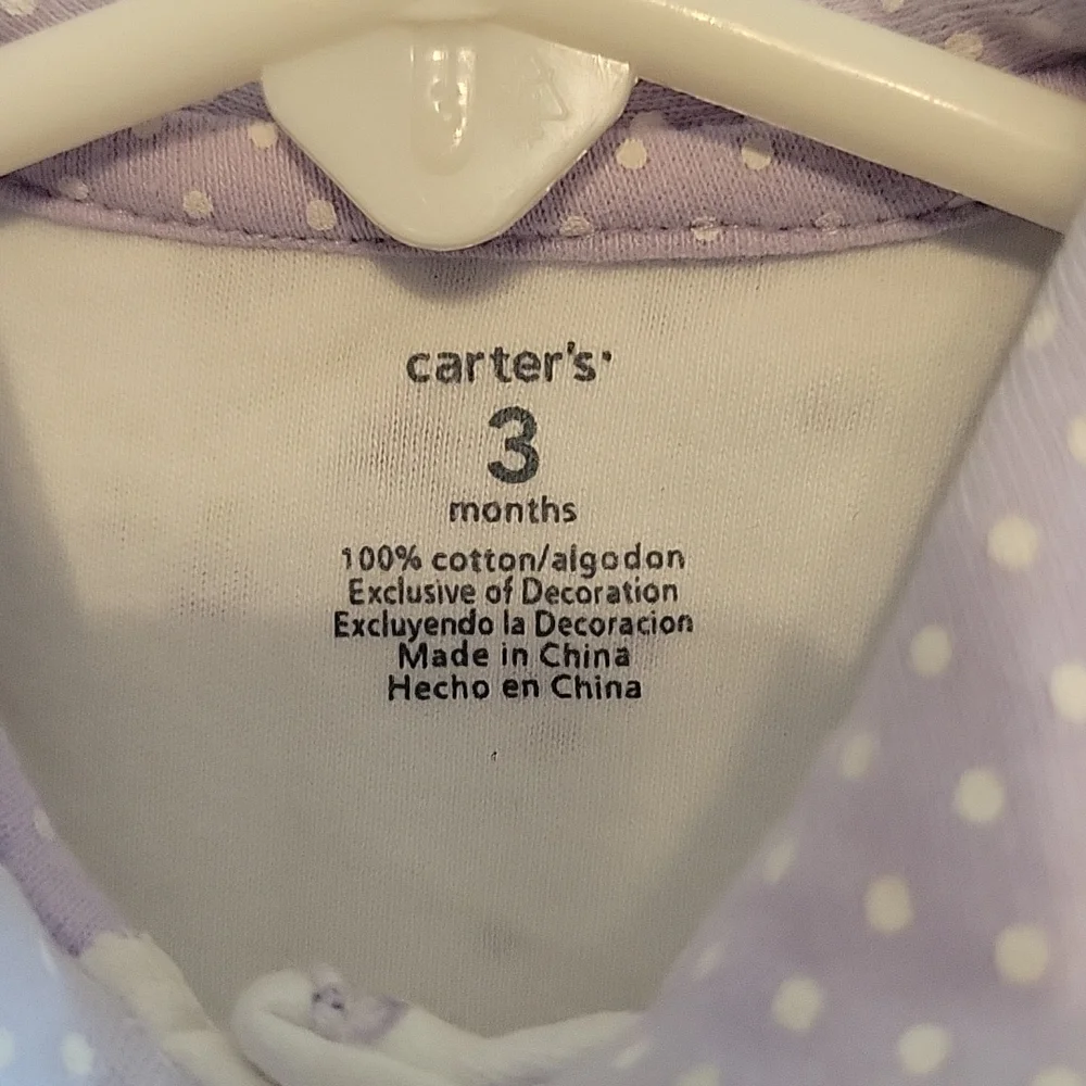 Carters never worn